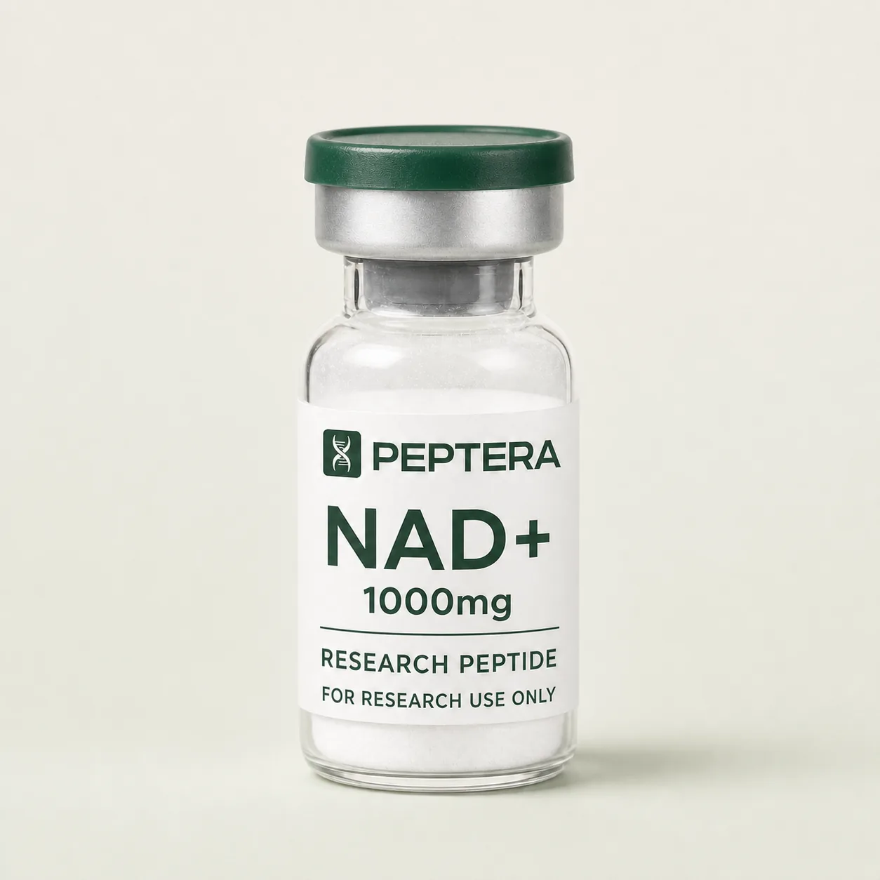 NAD+ Peptera Research product vial