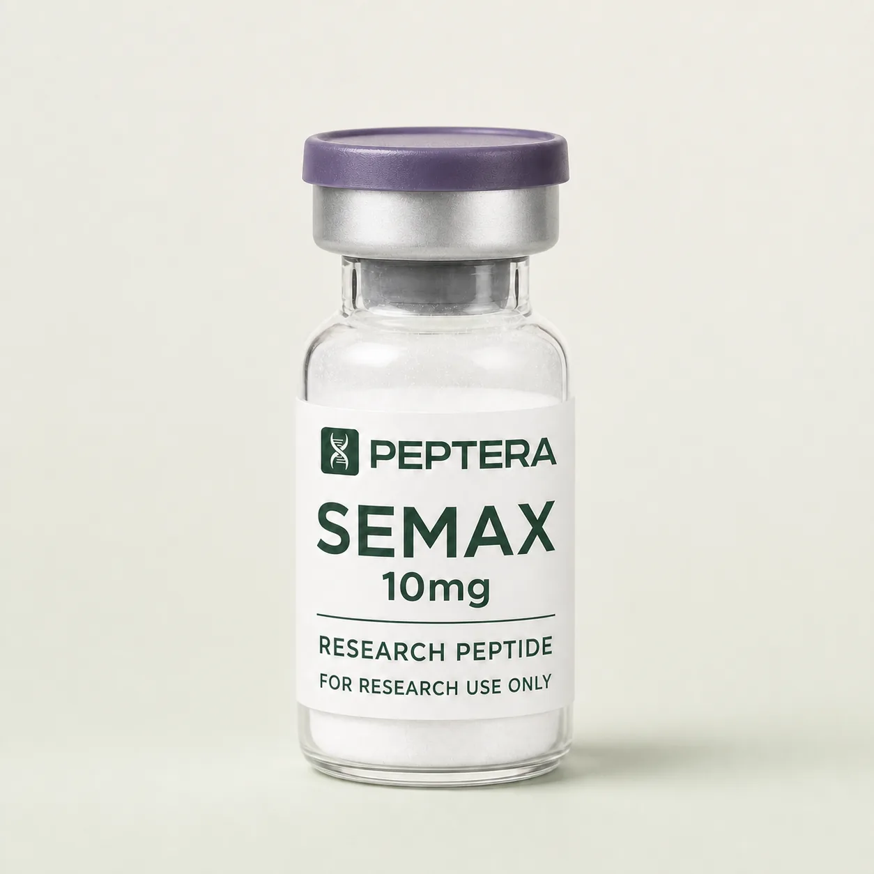 Semax Peptera Research product vial